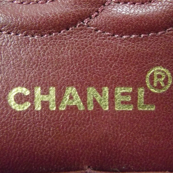 Lambskin Small Double Flap Black