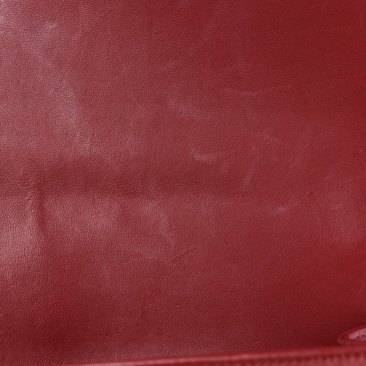 Lambskin Quilted Medium Boy Flap Red