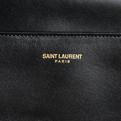Saint Laurent Calfskin Classic Duffle 24 Black 8 of 8