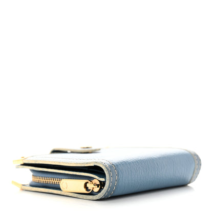 Louis Vuitton Suhali Compact Zipped Wallet Blue 4 of 11