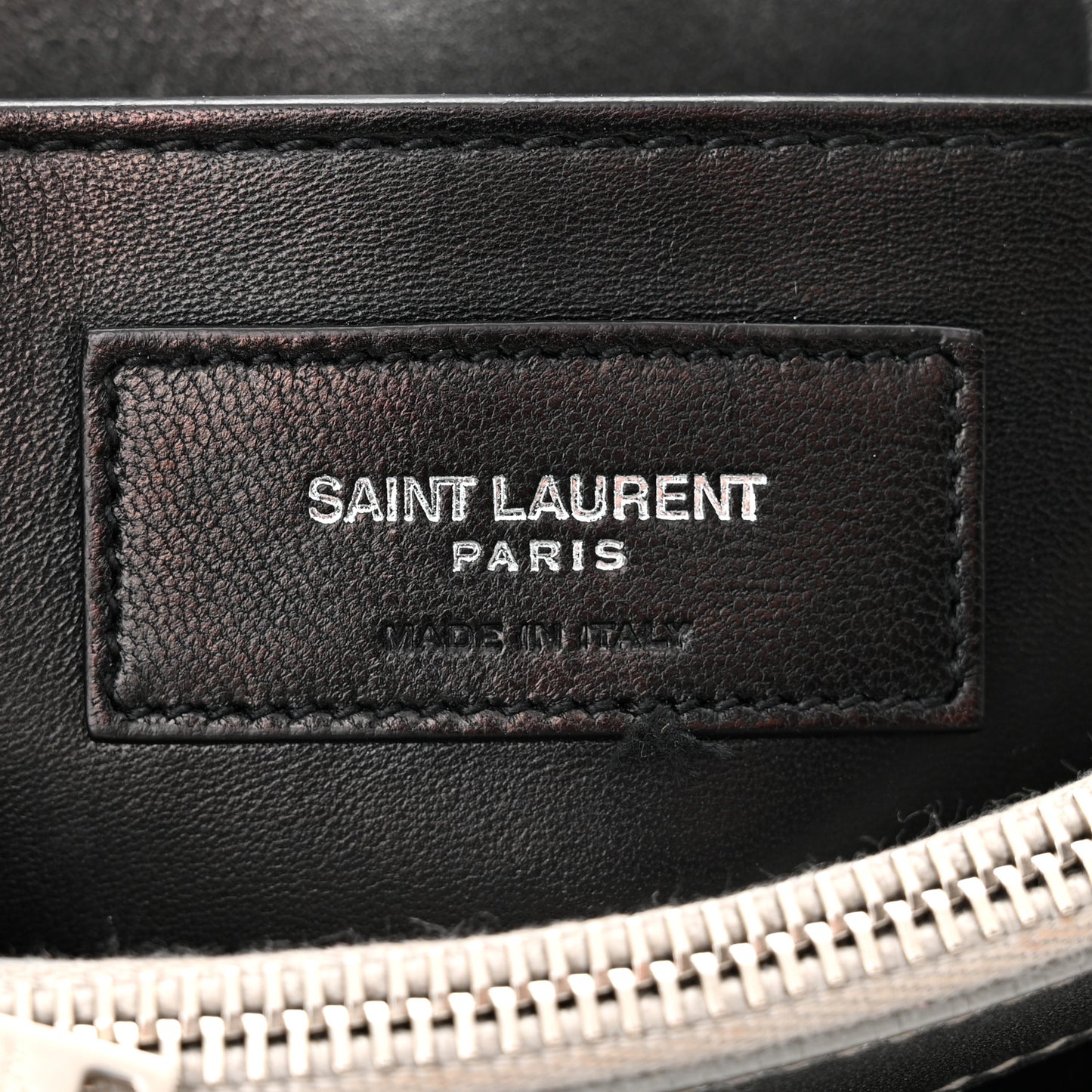 Metallic Calfskin Y Quilted Monogram Small Loulou Chain Satchel