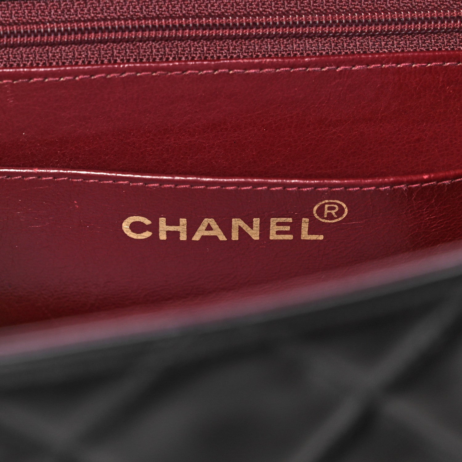 Chanel Lambskin Quilted XL Jumbo Single Flap Black 6 of 15