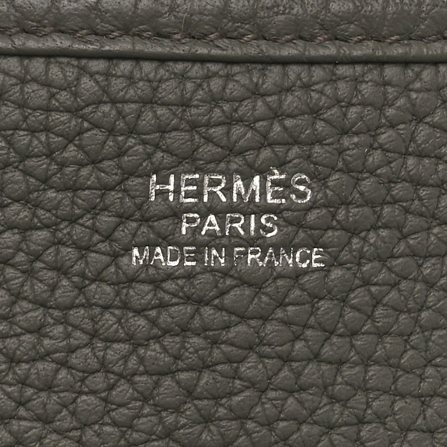 Hermes Taurillon Clemence Evelyne III GM Etain 6 of 10