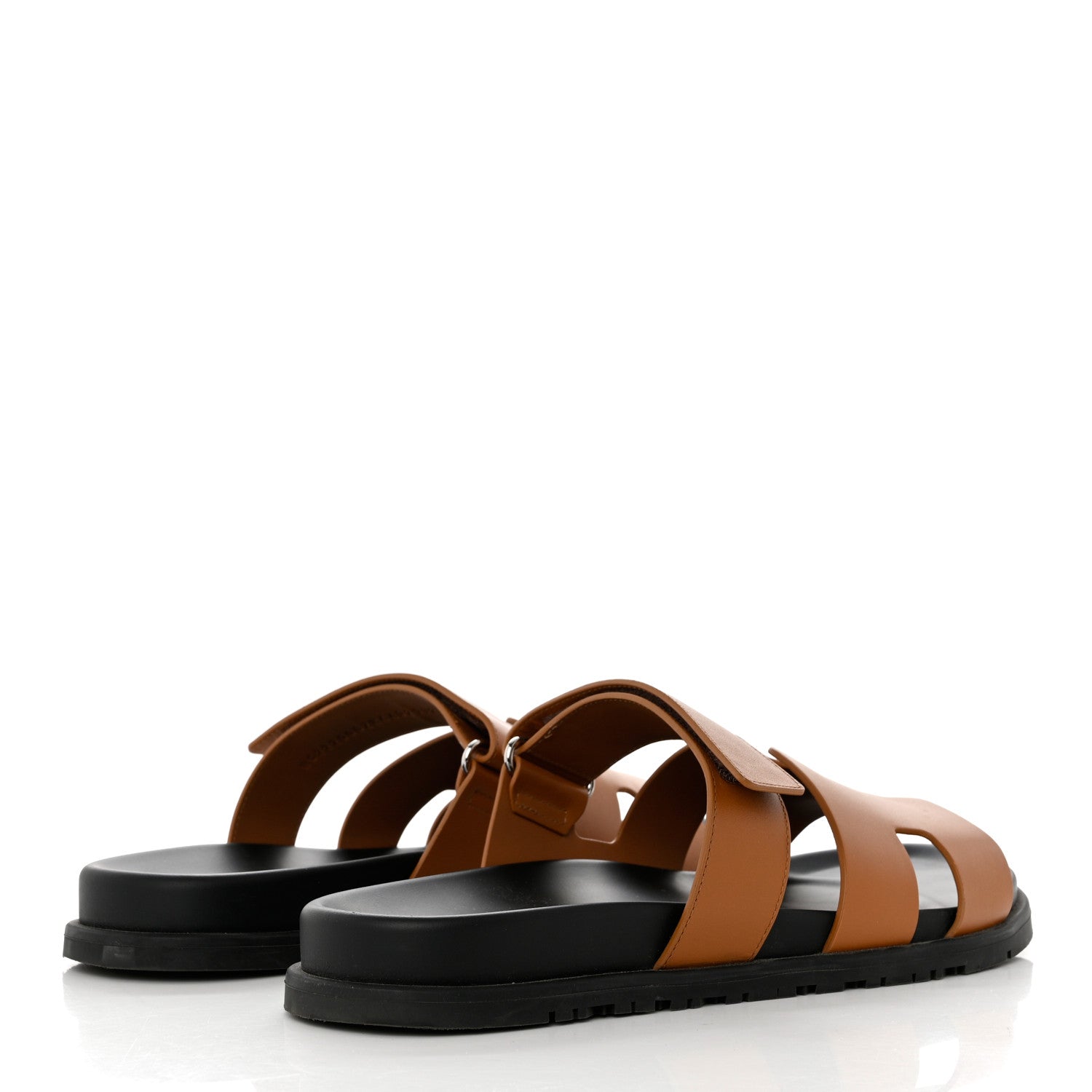 Hermes Calfskin Mens Chypre Sandals 44 Naturel 4 of 9