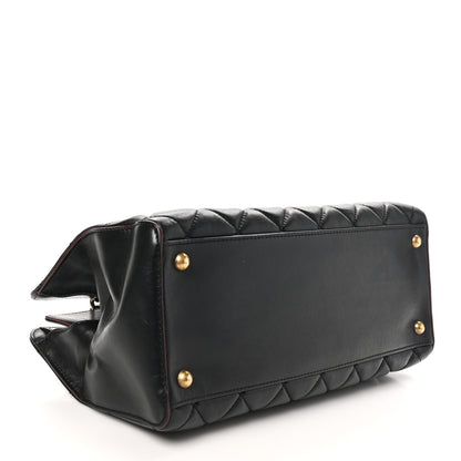 Chanel Calfskin Quilted Small Perfect Edge Tote Black 4 of 11