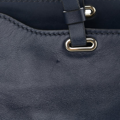 Valentino Garavani Vitello Medium Rockstud Tote Marine 11 of 13