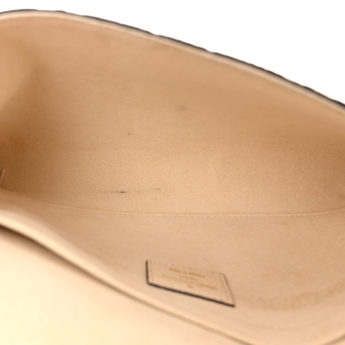 Empreinte Pochette Felicie Chain Wallet Cream