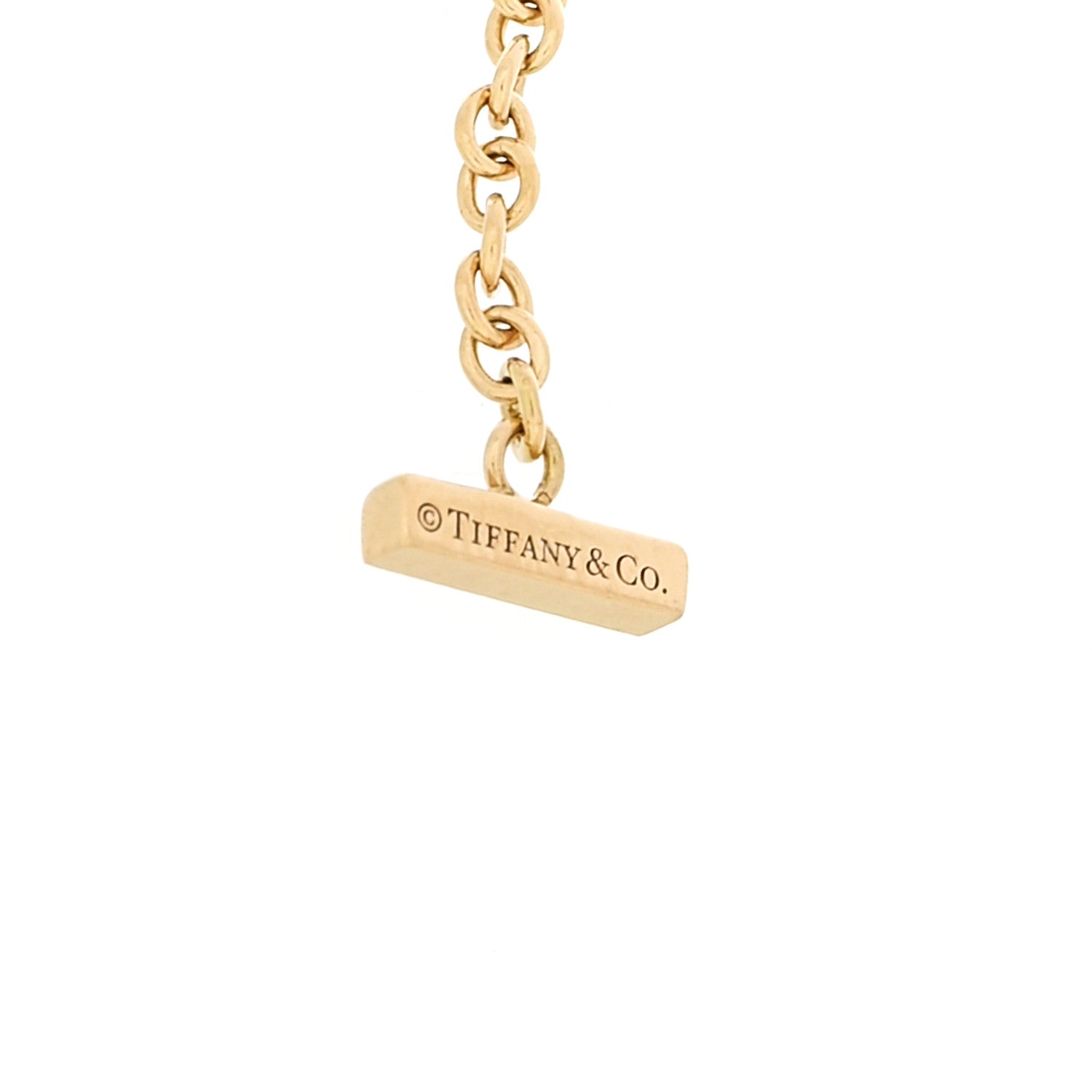 Tiffany 18K Yellow Gold T Smile Bracelet 3 of 5