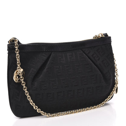 Fendi Zucchino Pochette Black 3 of 10