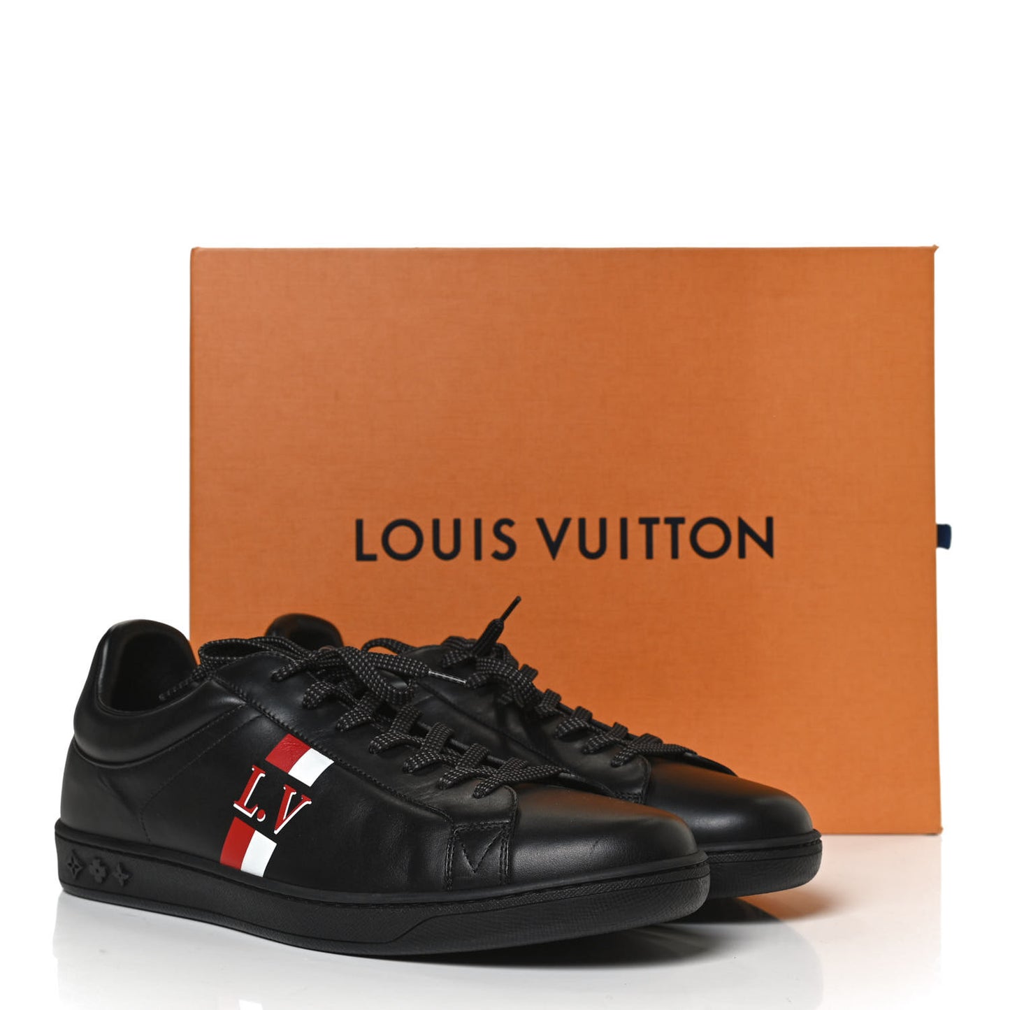 Calfskin Luxembourg Sneakers 8.5 Black