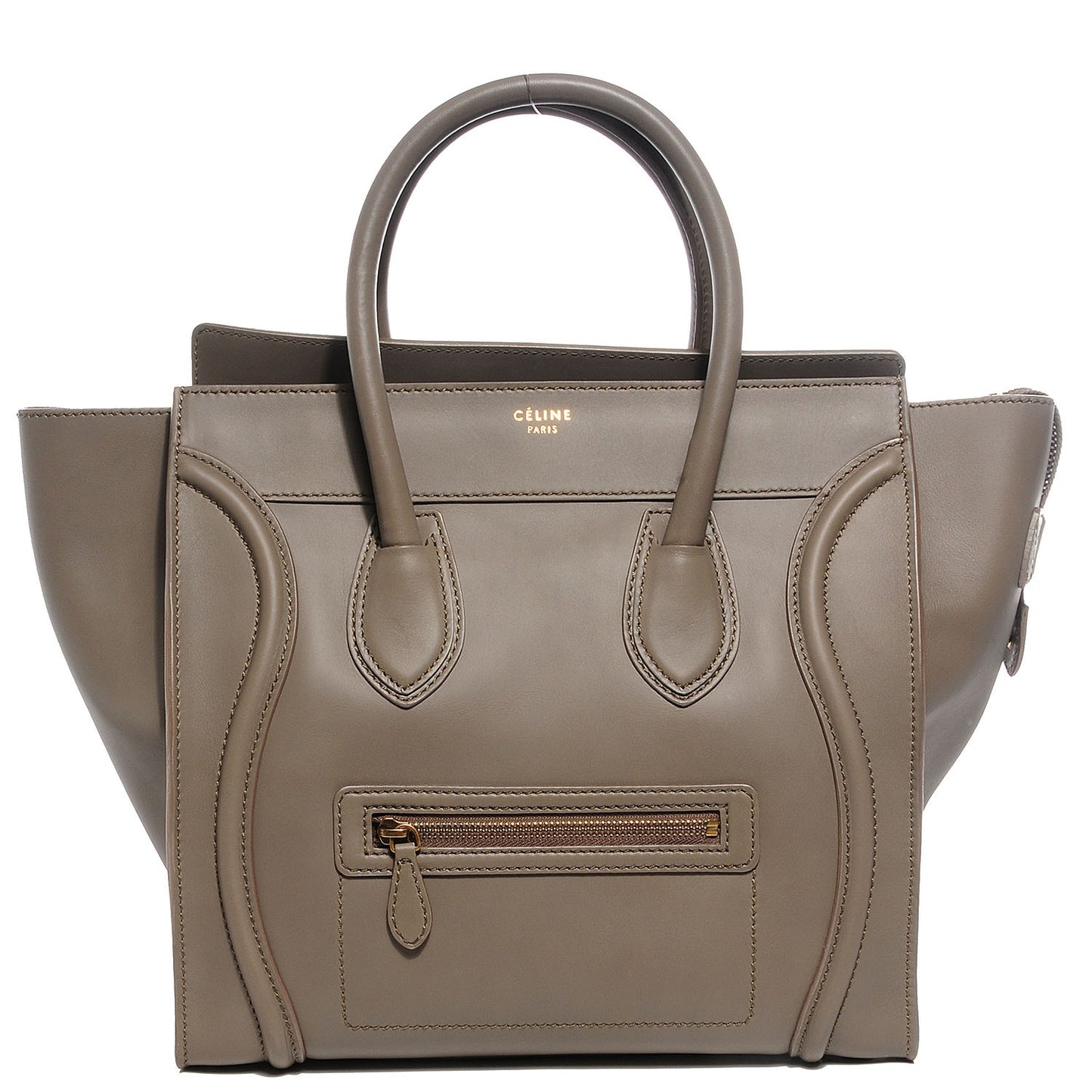 Smooth Calfskin Mini Luggage Souris