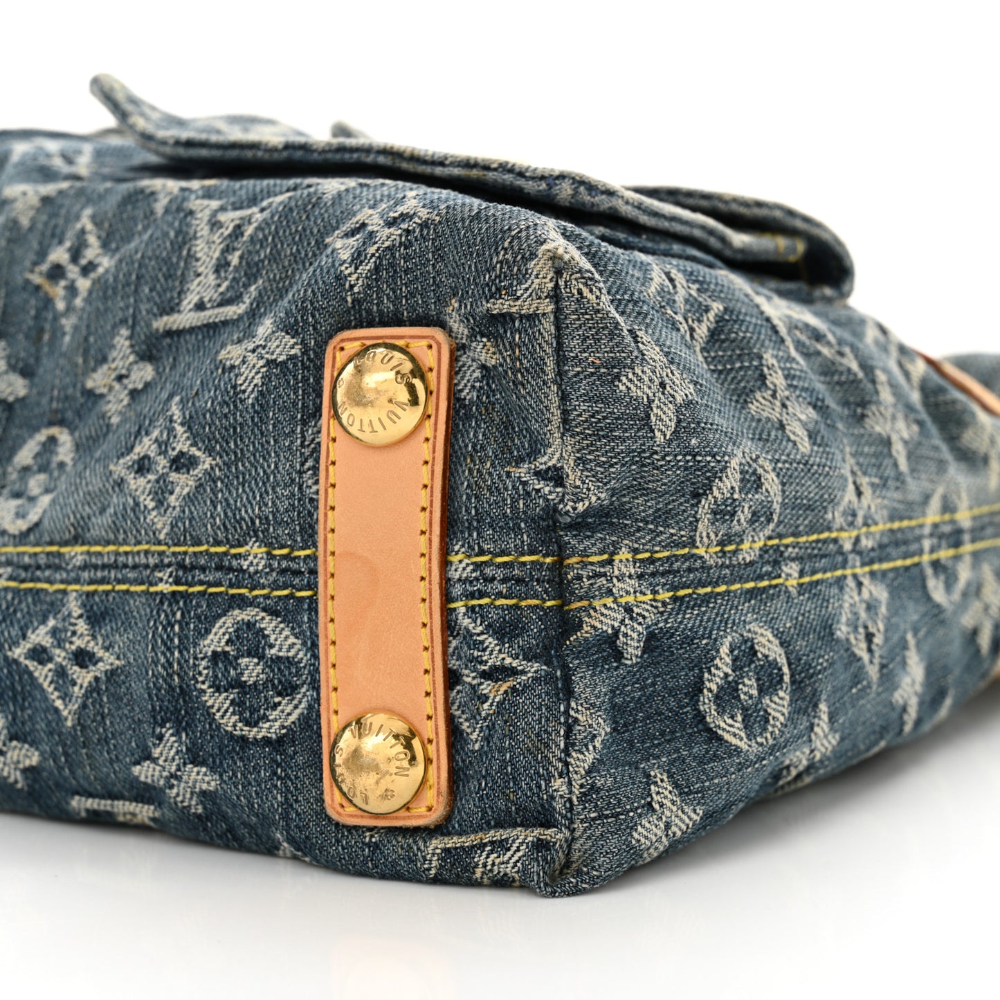 Monogram Denim Baggy PM Blue