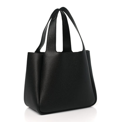 Prada Vitello Daino Soft Medium Dynamique Tote Black 3 of 9