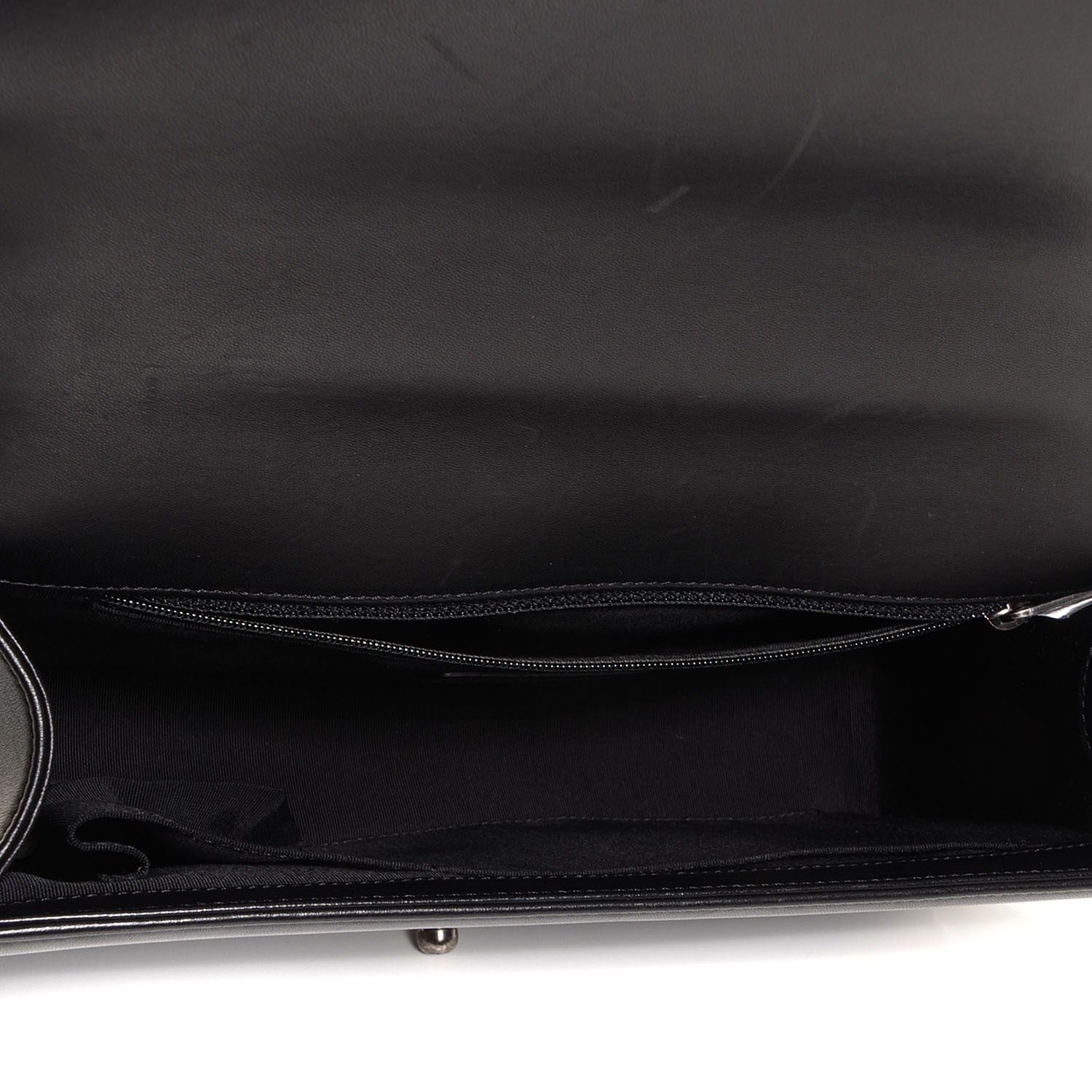 Chanel Lambskin Quilted New Medium Boy Flap Black 6 of 9