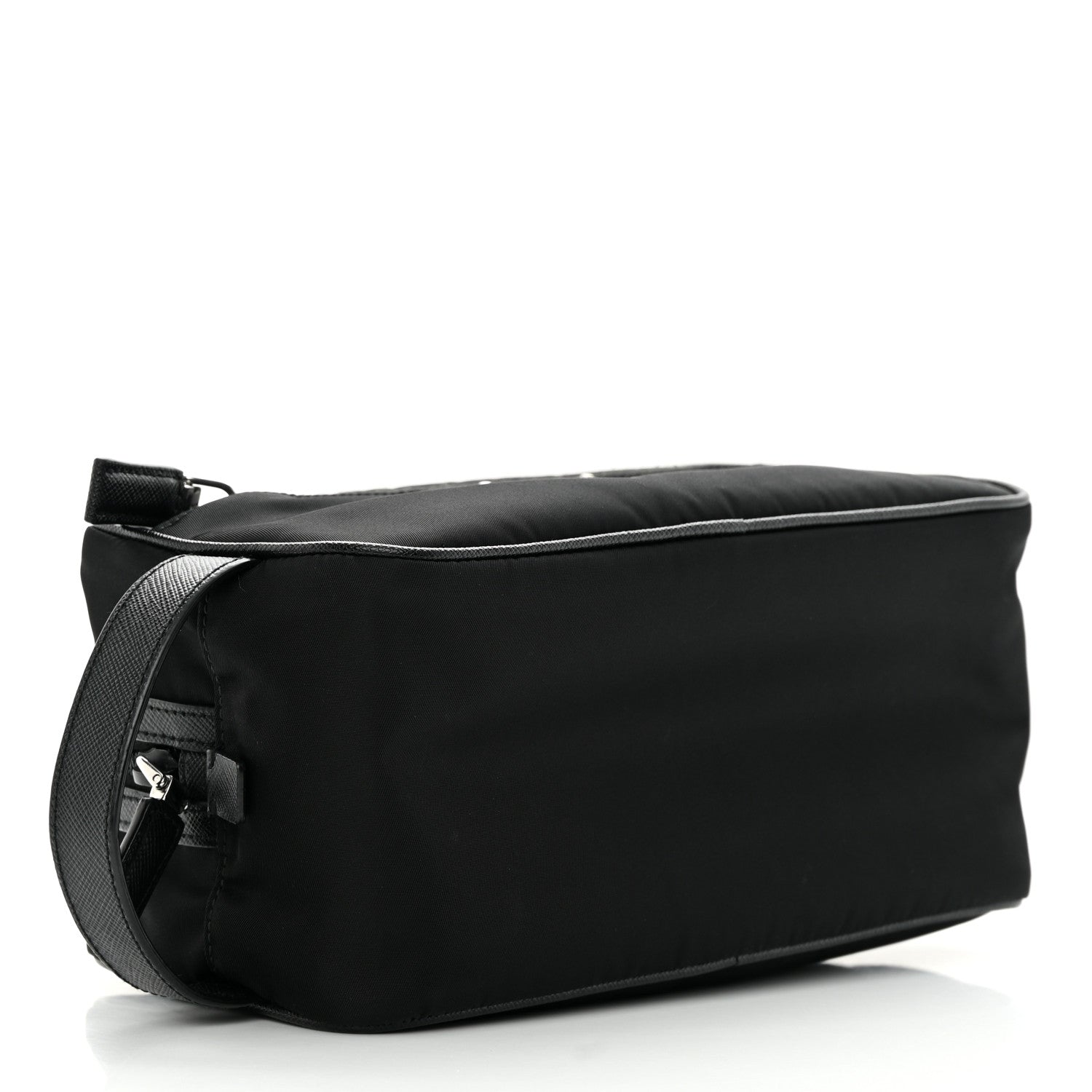 Prada Re-Nylon Saffiano Travel Pouch Black 4 of 12
