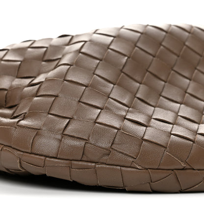 Bottega Veneta Nappa Intrecciato Teen Jodie Hobo Taupe Grey 9 of 11