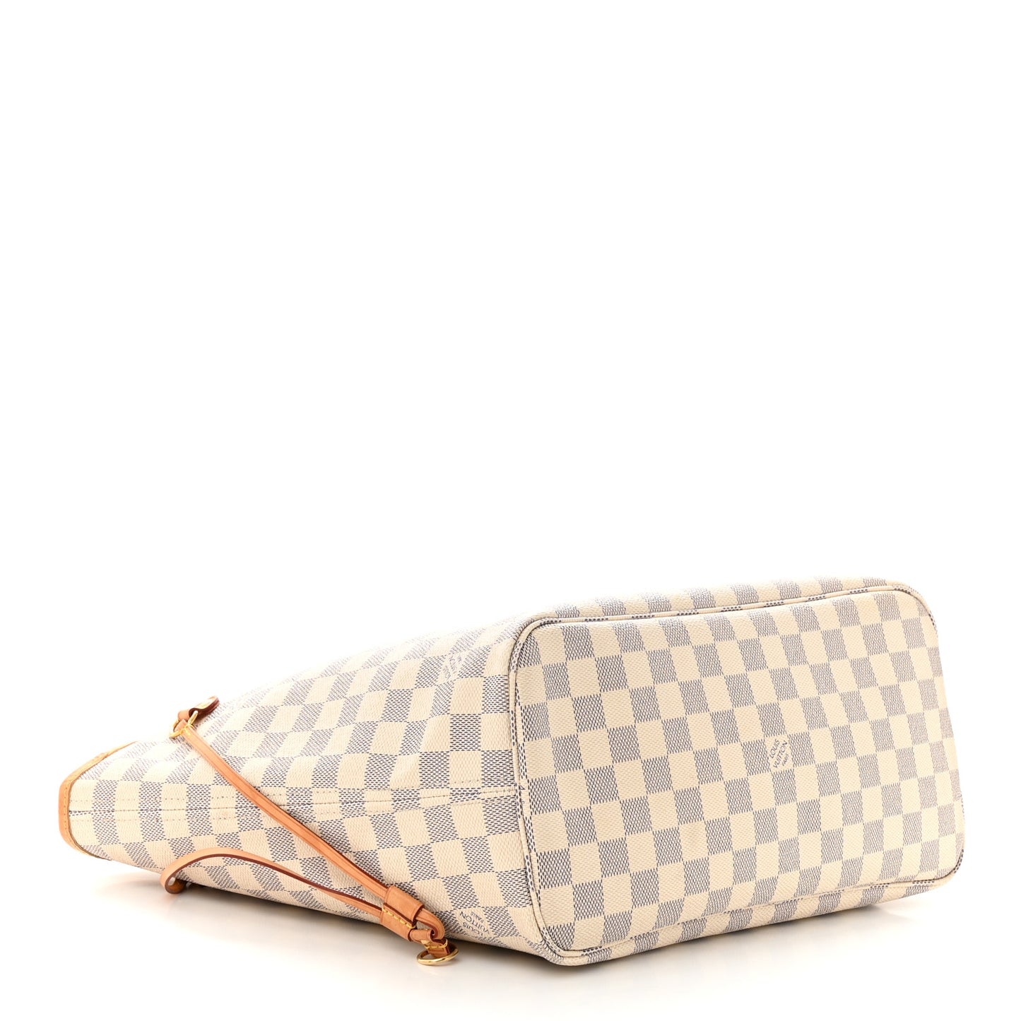 Damier Azur Neo Neverfull MM Rose Ballerine