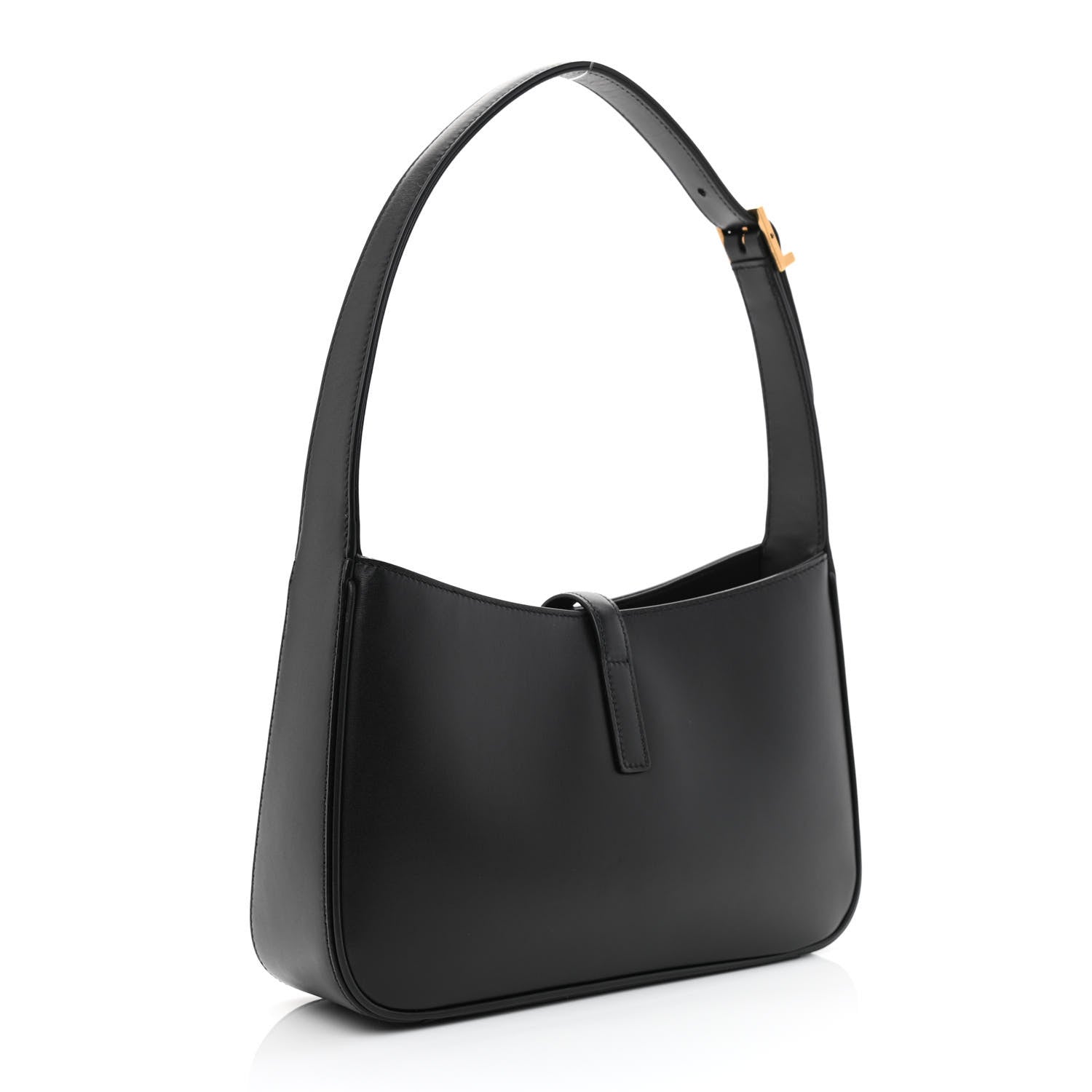 Saint Laurent Smooth Calfskin Le 5 A 7 Hobo Black 3 of 10