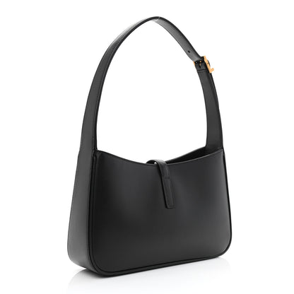 Saint Laurent Smooth Calfskin Le 5 A 7 Hobo Black 3 of 10