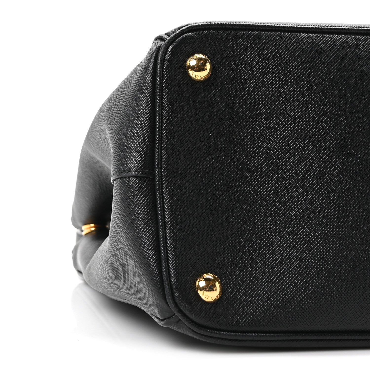 Prada Saffiano Lux Large Galleria Double Zip Tote Black 9 of 10