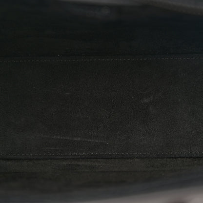 Celine Drummed Calfskin Nano Luggage Black 5 of 10