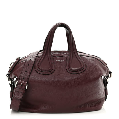 Givenchy Waxy Grained Calfskin Medium Nightingale Oxblood 1 of 10