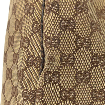 Gucci Monogram Large New Jackie Shoulder Bag Dark Brown 13 of 14