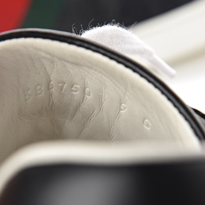 Gucci Guccissima Signature Web Mens Ace Sneakers 9 Black 6 of 11