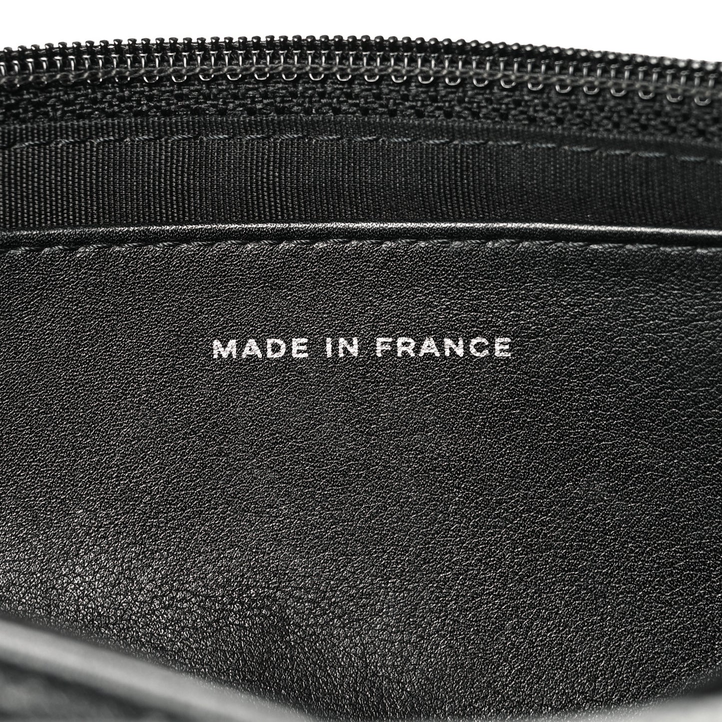 Caviar Half Moon Wallet On Chain WOC Black