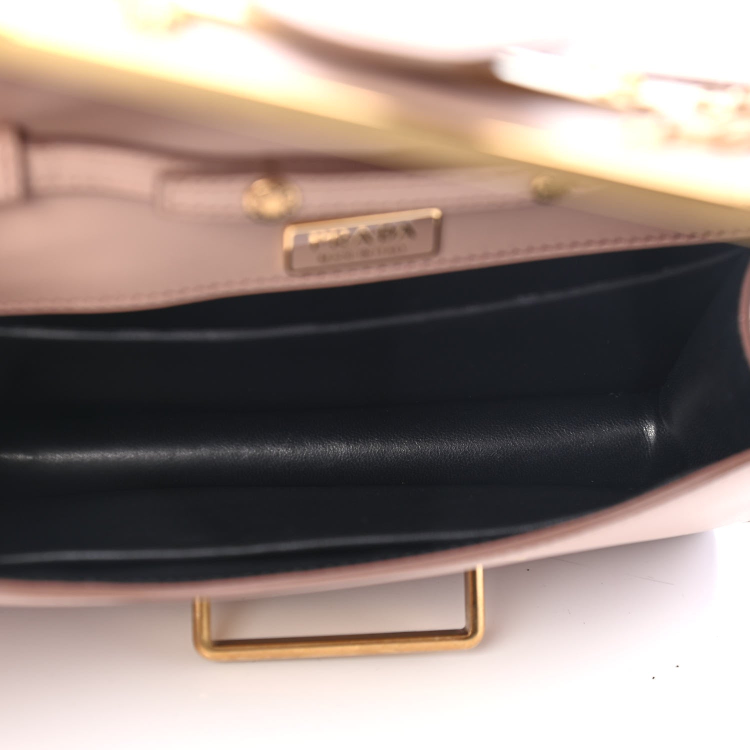 Prada City Calf Saffiano Astrology Cahier Bag Cipria 4 of 4