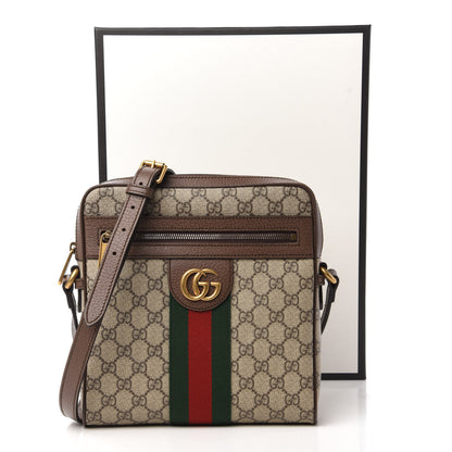Gucci GG Supreme Monogram Web Small Ophidia Messenger Bag Brown 11 of 11