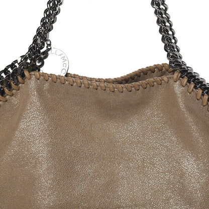 Stella McCartney Shaggy Deer Falabella Fold Over Tote Taupe 9 of 9