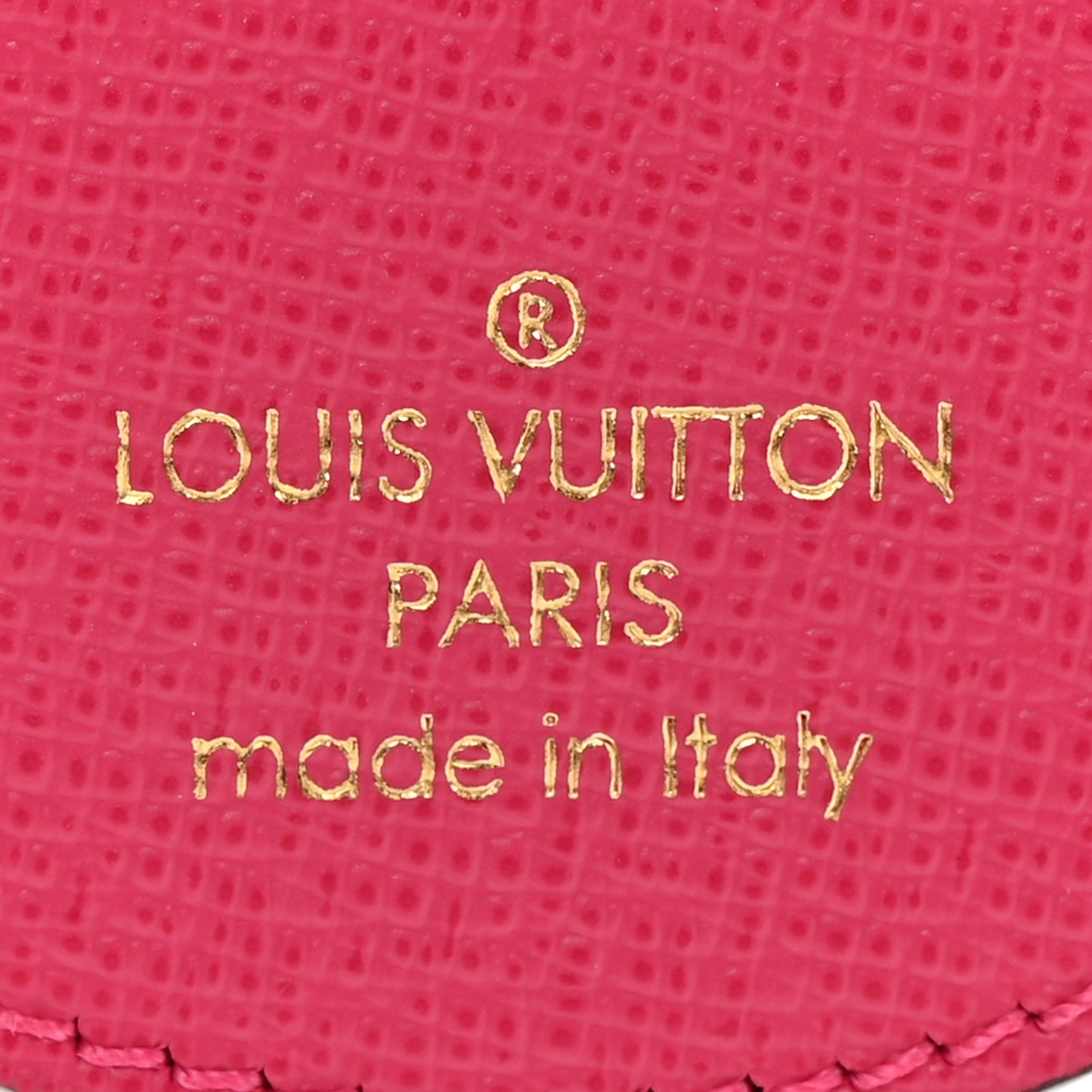 Monogram Love Lock Bag Charm Key Holder