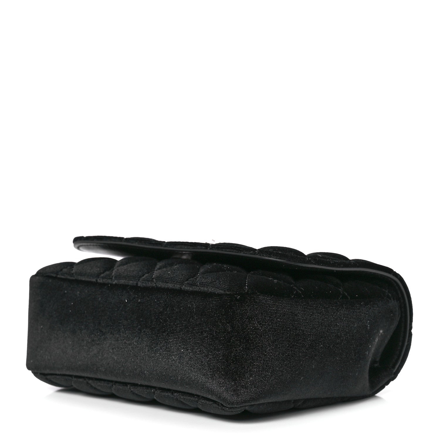 Versace Velvet Quilted Icon Crossbody Bag Black 10 of 12