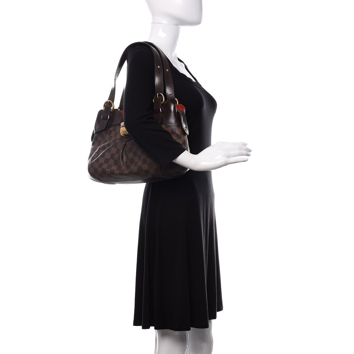 Louis Vuitton Damier Ebene Sistina PM 2 of 9