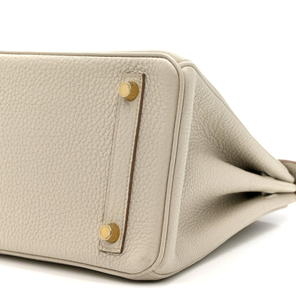 Hermes Togo Birkin 25 Beton 10 of 11