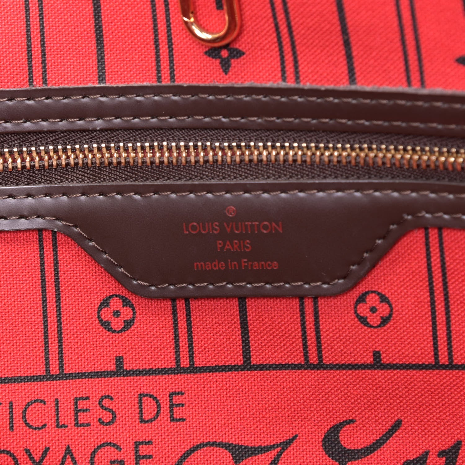 Louis Vuitton Damier Ebene Neverfull GM 5 of 5