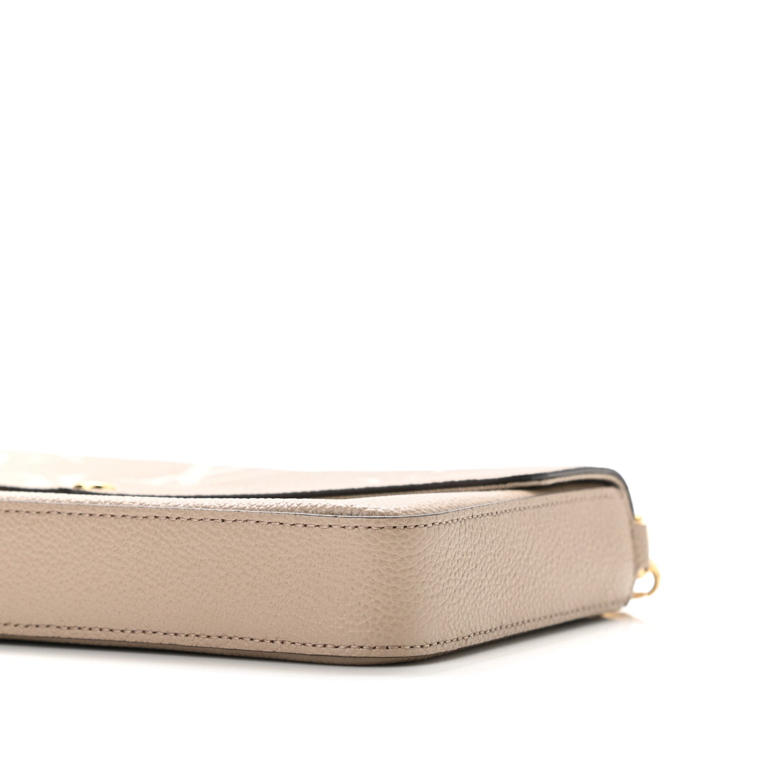 Louis Vuitton Empreinte Monogram Giant Felicie Pochette Tourterelle Creme 9 of 10