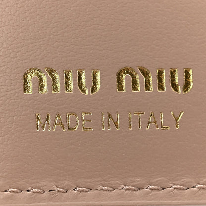 Miu Miu Patent Crocodile Embossed Wallet Bi-Fold Compact Wallet Ninfea 6 of 8