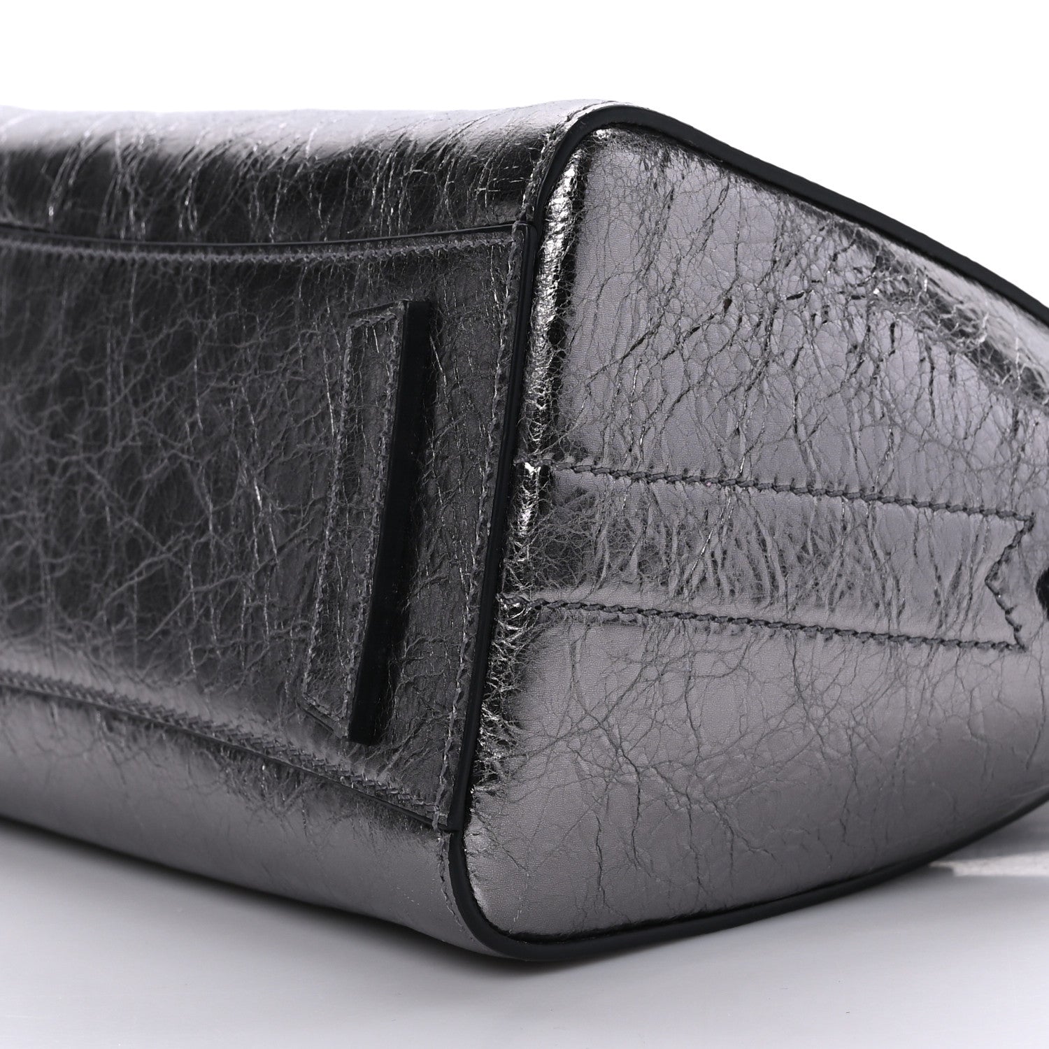Givenchy Laminated Lambskin Mini Antigona Silvery Grey 8 of 8