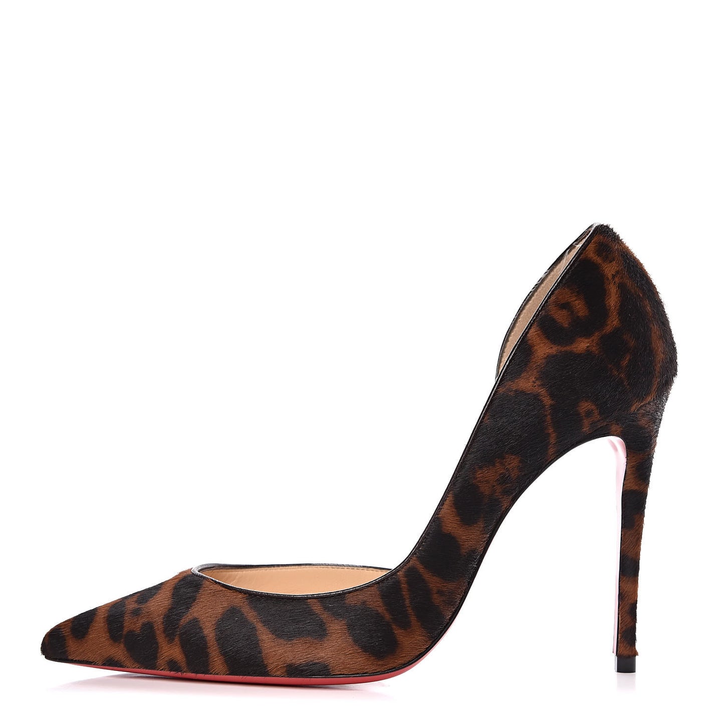 Pony Hair Dark Leopard Iriza 100 Pumps 36 Brown