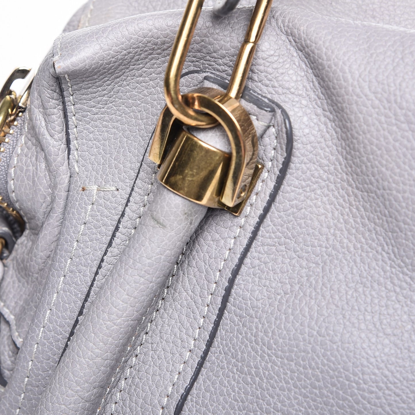 Calfskin Medium Paraty Cashmere Grey