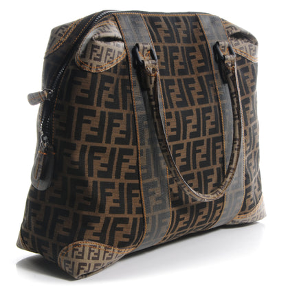 Fendi Zucca Zucchino Spalmati Large B Mix Tote Tobacco 3 of 9