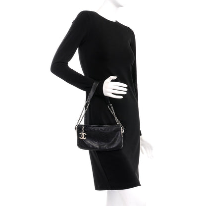 Chanel Lambskin Ultimate Soft Pochette Black 2 of 7