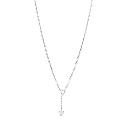 Cartier 18K White Gold Diamond Mon Amour Lariat Necklace 1 of 5