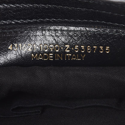 Balenciaga Agneau Classic Hardware Graffiti All Over S City Black 7 of 8