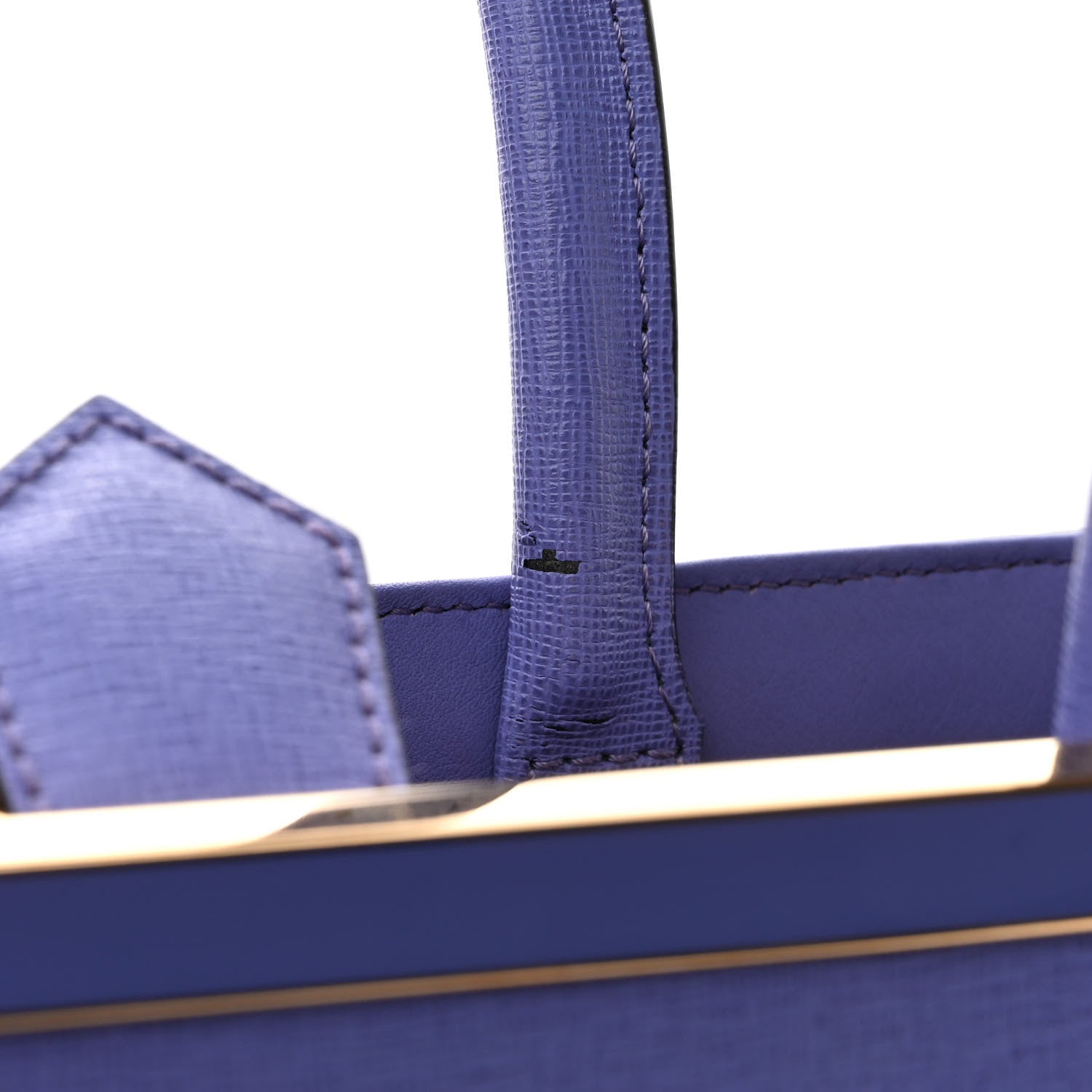 Fendi Vitello Elite Regular 2Jours Tote Cassis 12 of 15