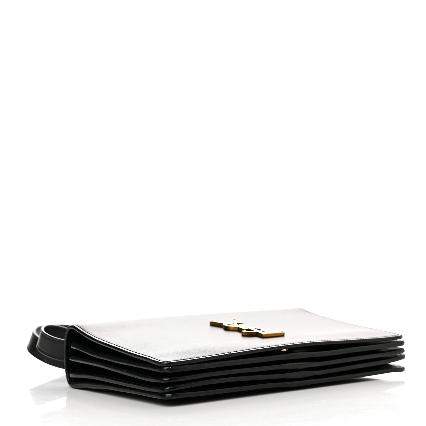 Calfskin Monogram Small Dylan Shoulder Bag Black