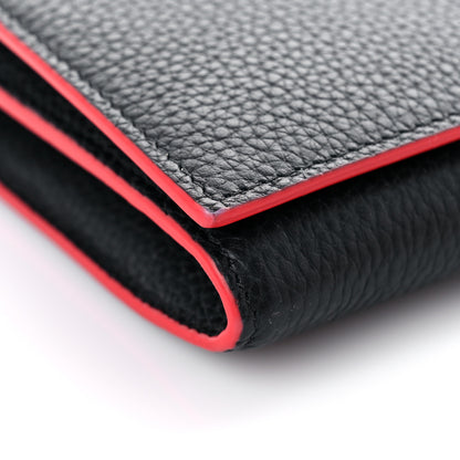 Christian Louboutin Calfskin Boudoir Chain Wallet Black 7 of 12