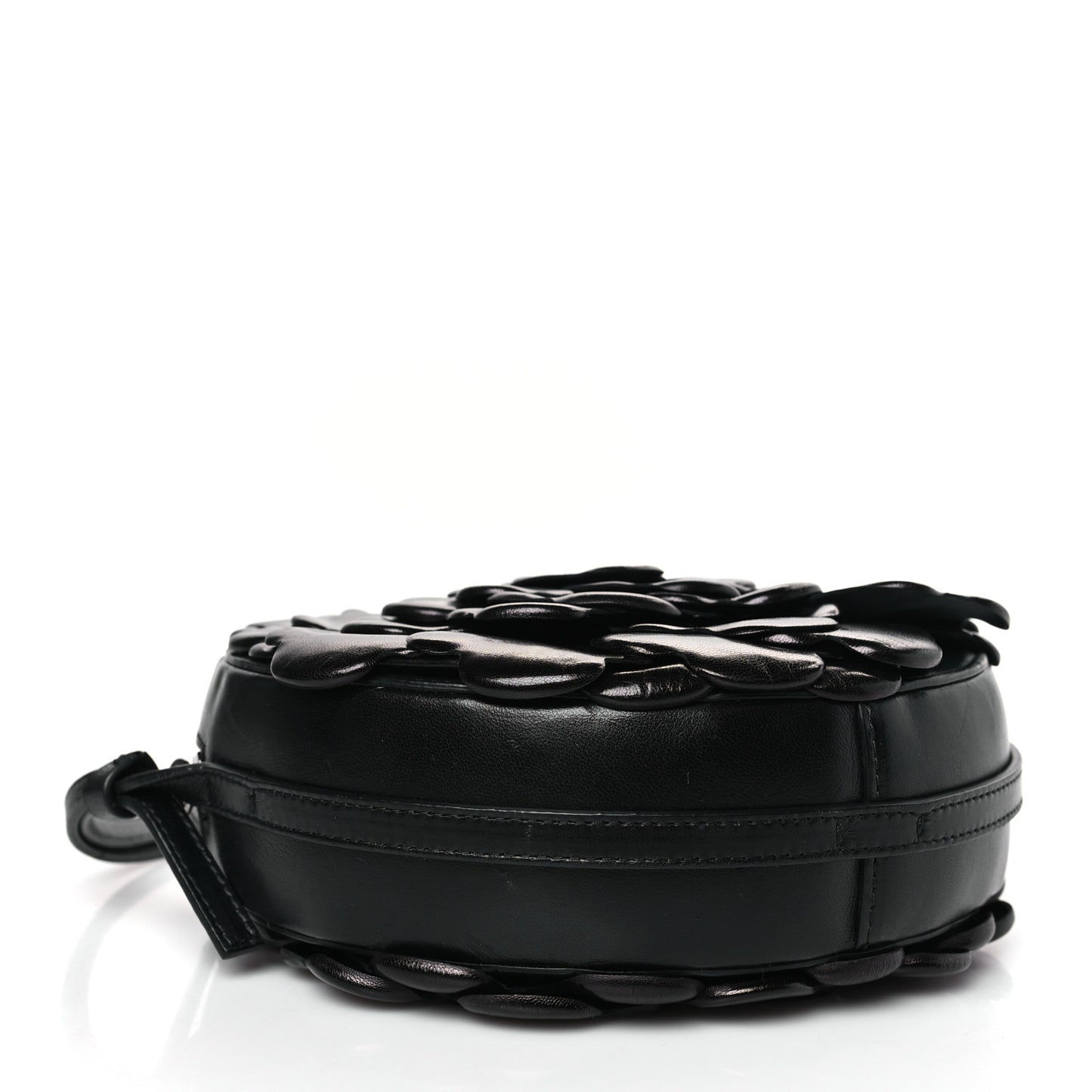 Nappa Atelier 03 Rose Edition Round Crossbody Bag Black